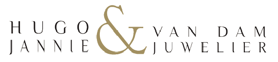 Logo juwelier in Rotterdam Hugo van dam